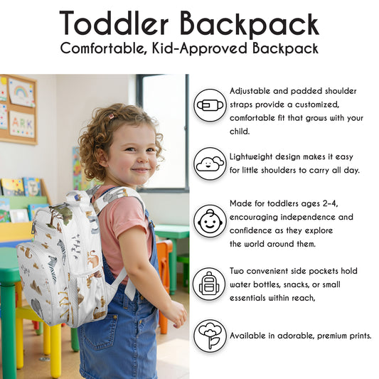 Jungle Collection Small Toddler Backpack