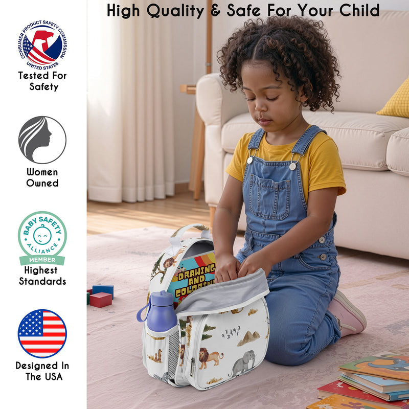 Jungle Collection Small Toddler Backpack