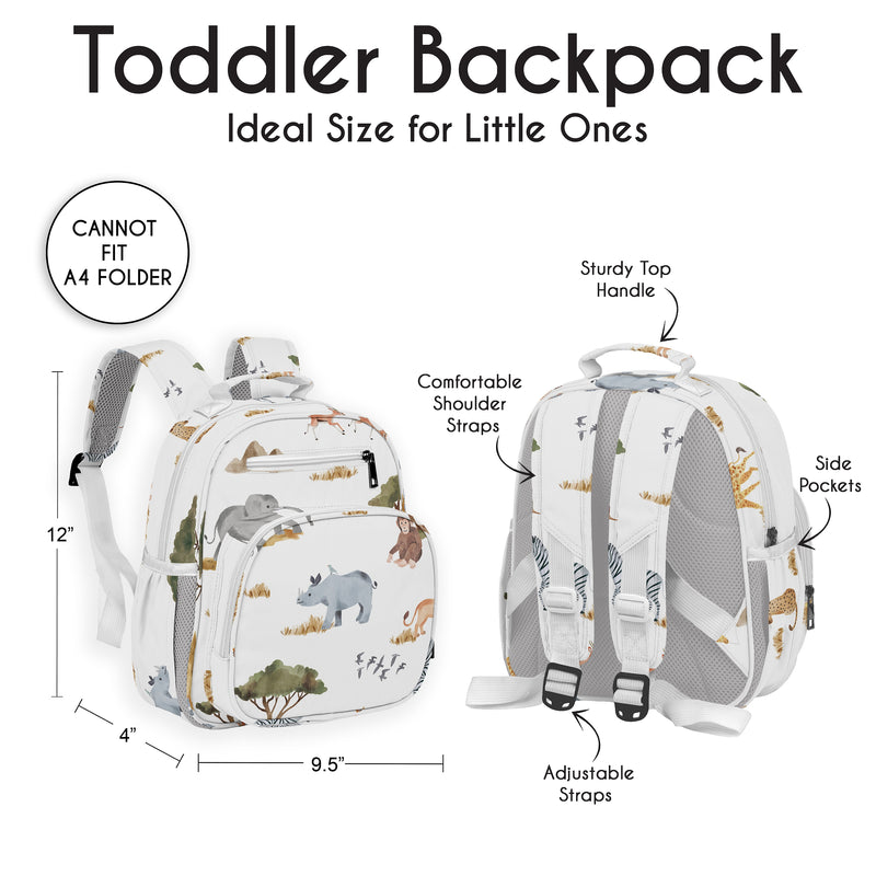 Jungle Collection Small Toddler Backpack