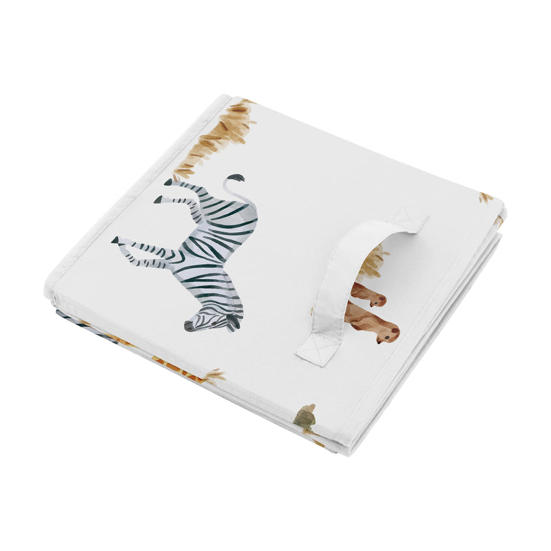 Jungle Collection Foldable Fabric Storage Bins