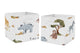 Jungle Collection Foldable Fabric Storage Bins