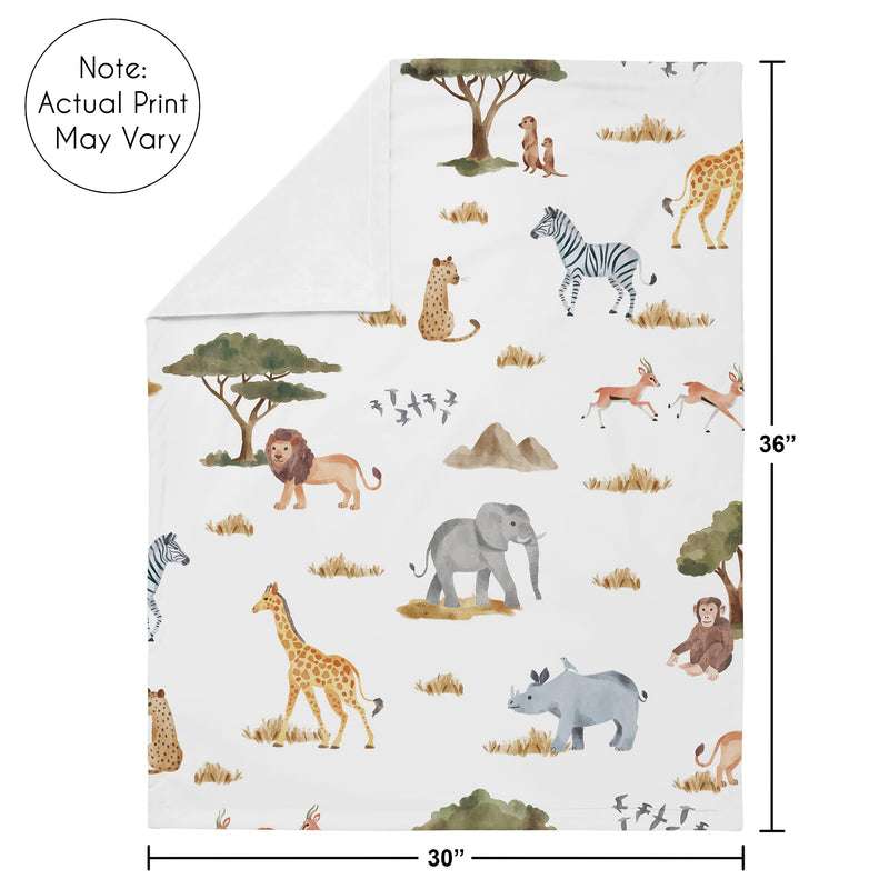 Jungle Collection Baby Blanket