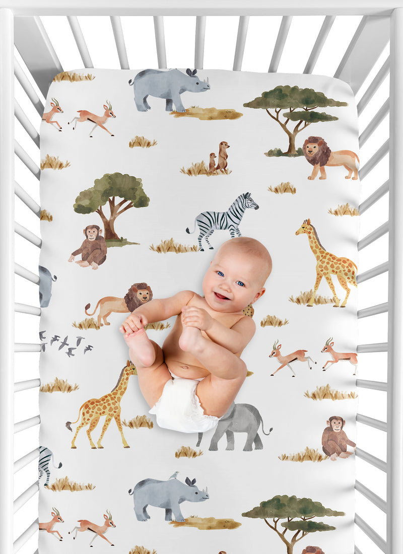 Jungle Collection Crib Sheet