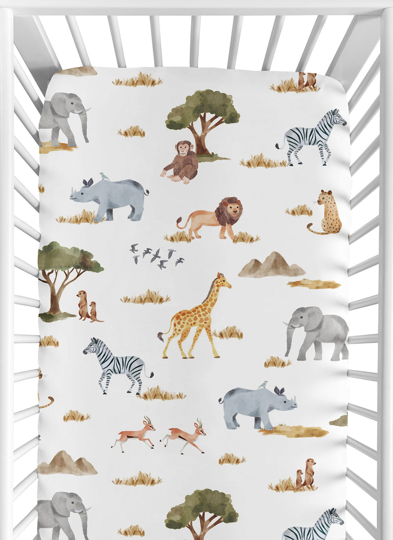 Jungle Collection Crib Sheet