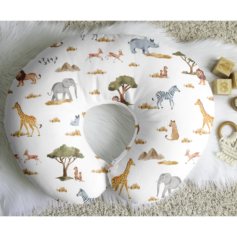 Jungle Collection Nursing Breastfeeding Pillow Cover