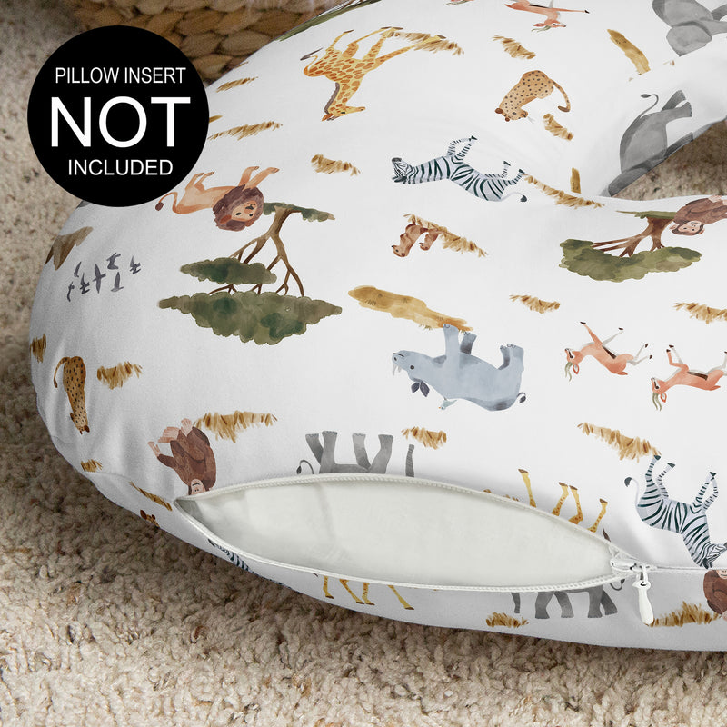 Jungle Collection Nursing Breastfeeding Pillow Cover