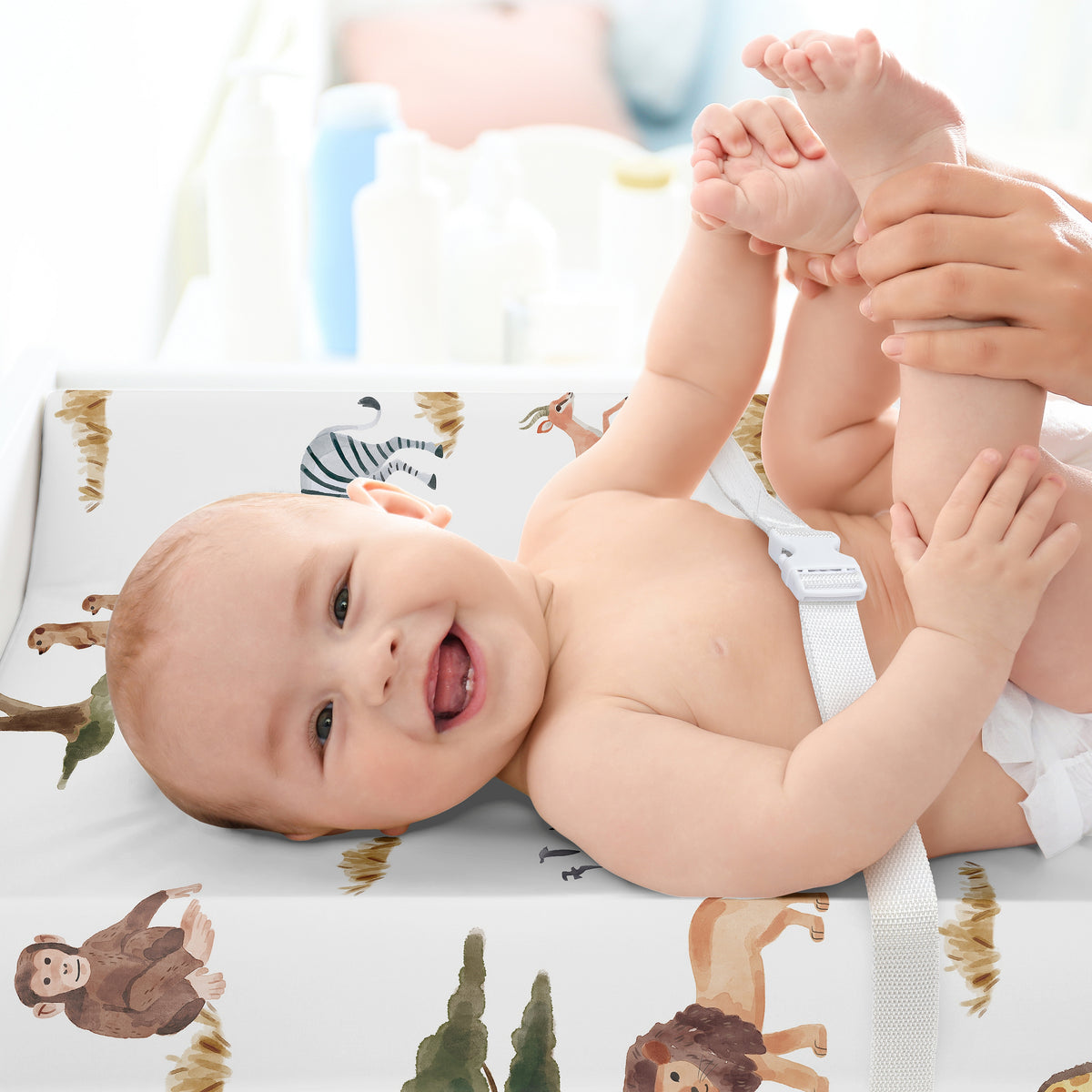 Jungle Collection Changing Pad Cover Sheet