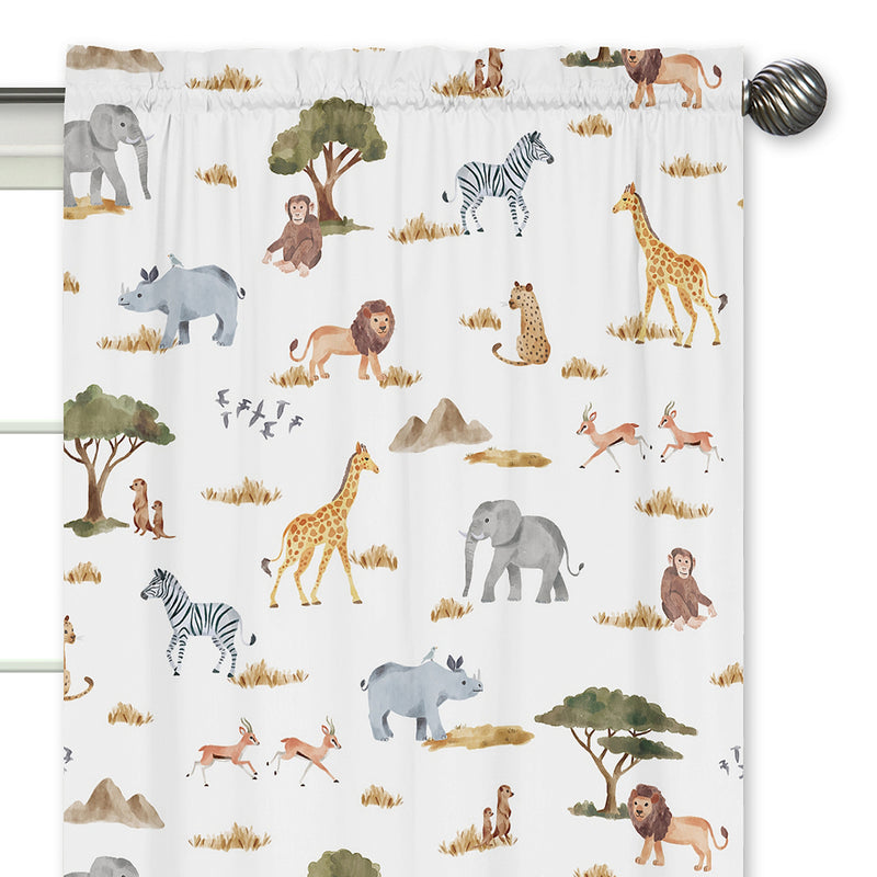 Jungle Collection Window Panels - Set of 2