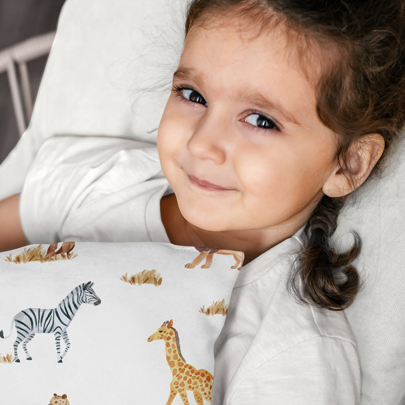 Jungle Collection Toddler Pillow with Pillowcase