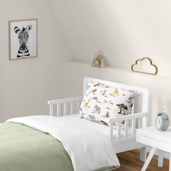 Jungle Collection Toddler Pillow with Pillowcase alternate view
