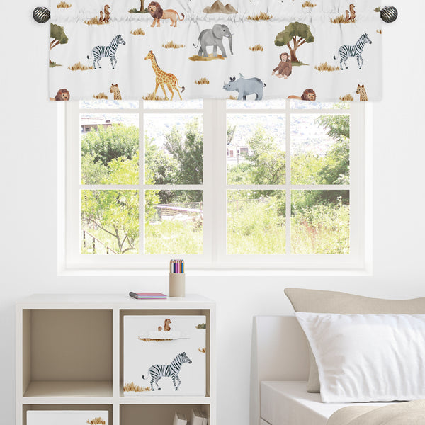 Jungle Collection Window Valance alternate view