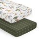 Jungle 2 Pack Crib Sheets