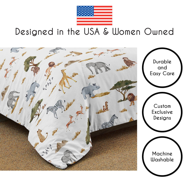 Jungle Collection Twin Bedding