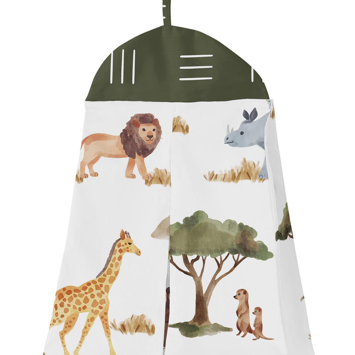 Jungle Collection Sweet Jojo Designs 6 Piece Crib Bedding + BreathableBaby Breathable Mesh Liner