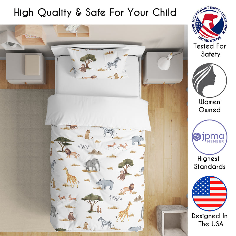 Jungle Collection Toddler Bedding