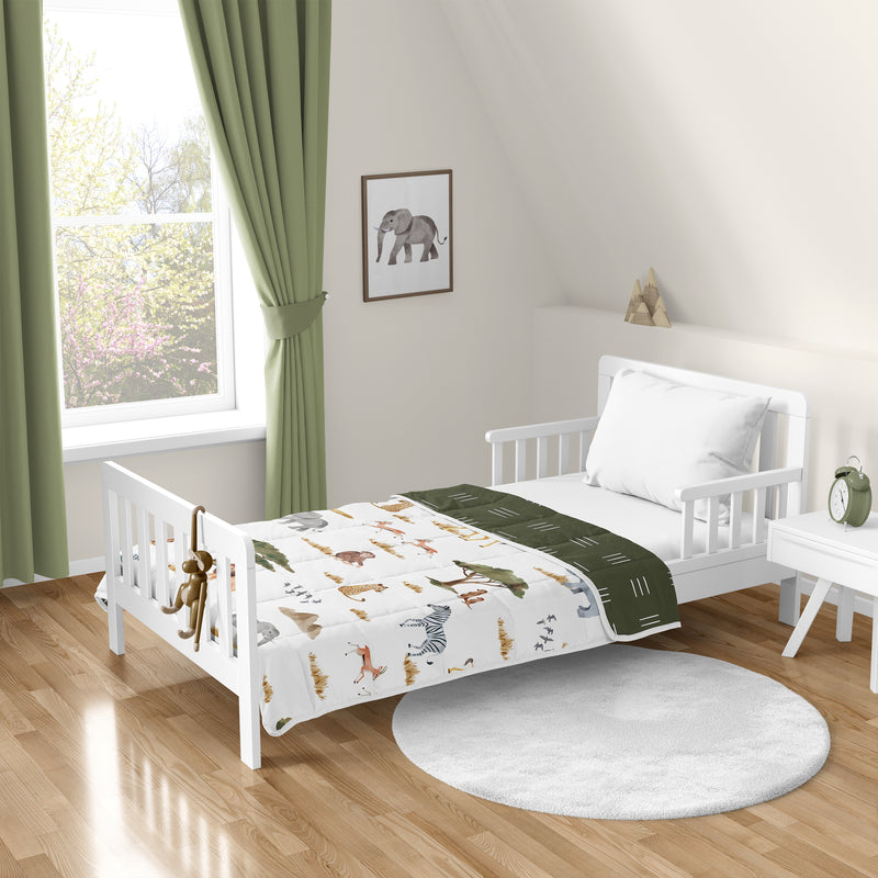 Jungle Collection Toddler 5lbs Weighted Blanket for Kids