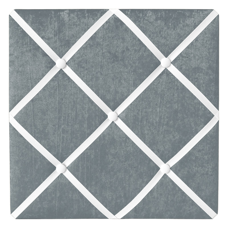 Lace Grey Collection Fabric Memo Board