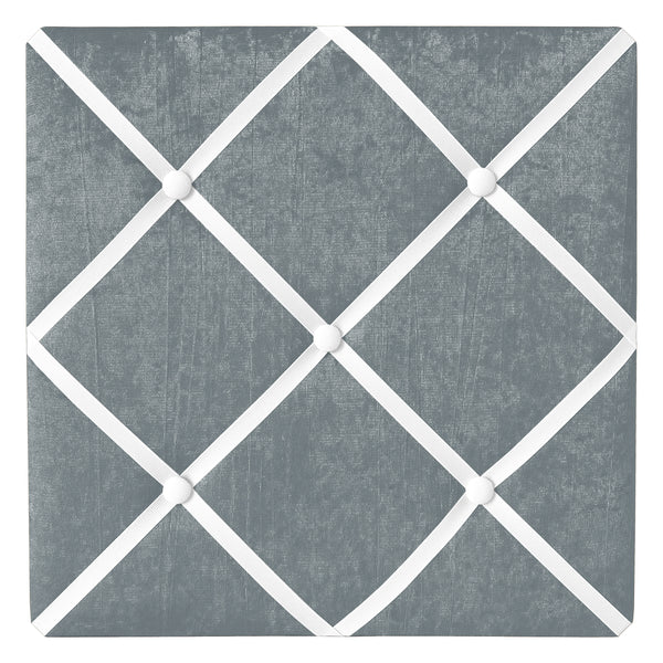 Lace Grey Collection Fabric Memo Board