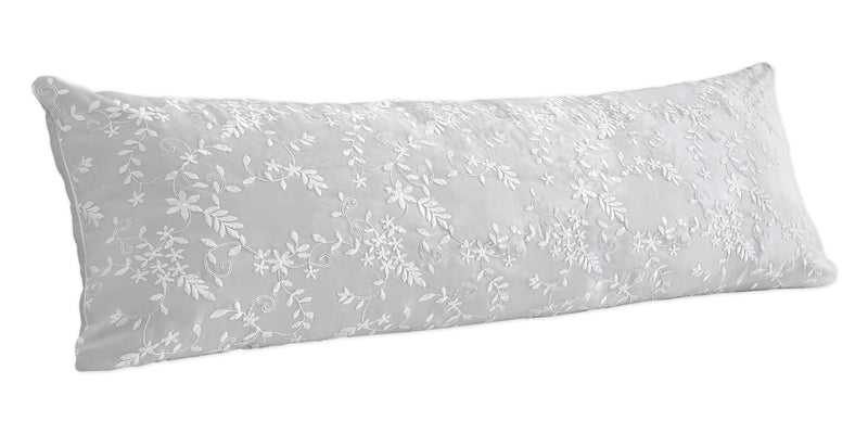 Lace Grey Collection Full Length Body Pillow Cover