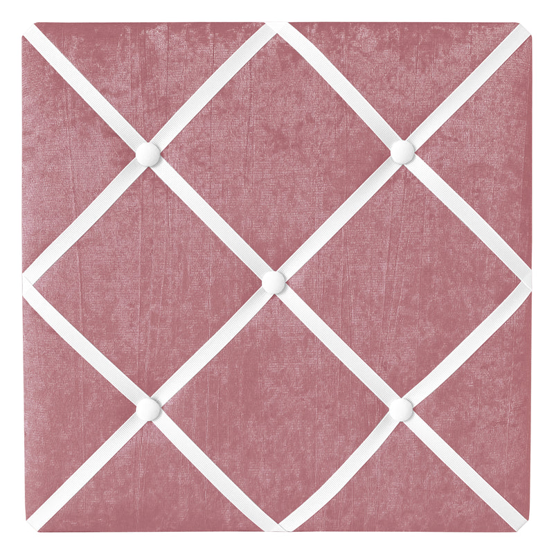 Lace Pink Collection Fabric Memo Board