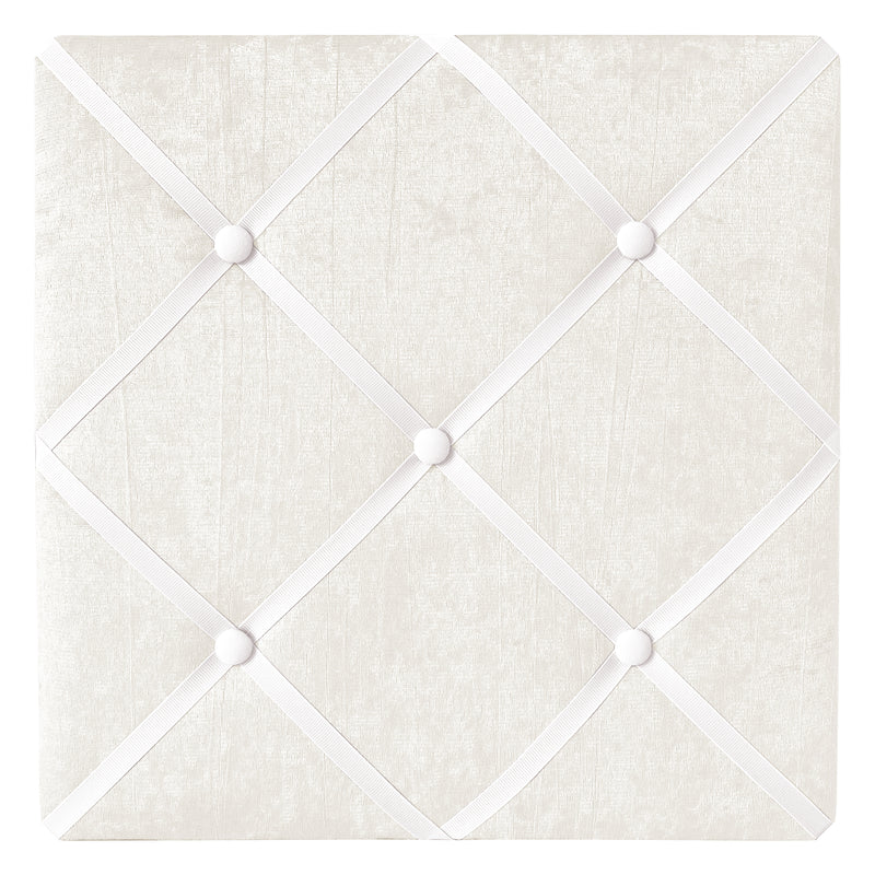 Lace White Collection Fabric Memo Board