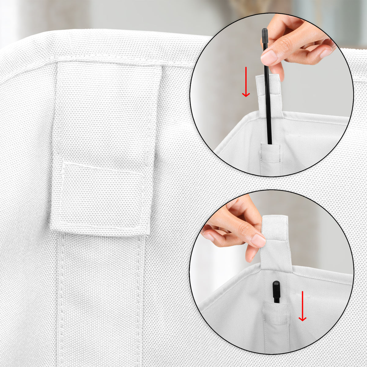 Watercolor Floral Lavender And Grey Collection Laundry Hamper with Handles