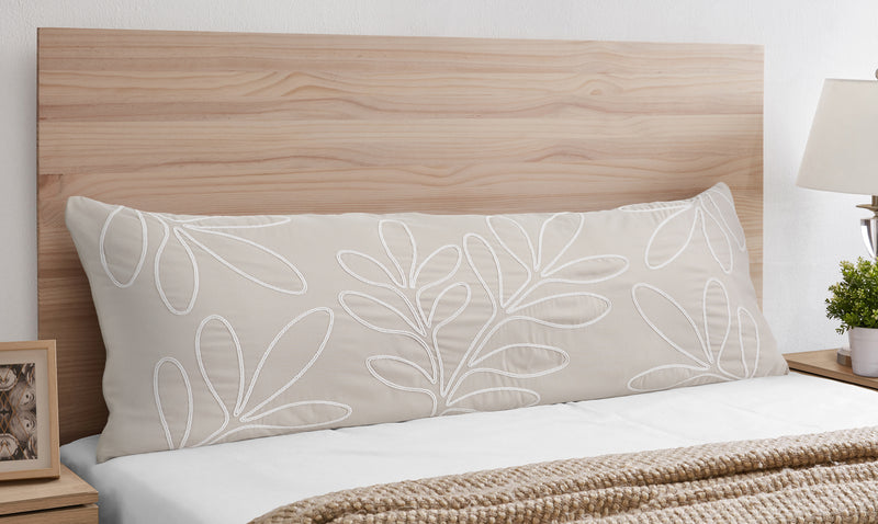 Botanical Leaf Linen Collection Full Length Body Pillow Cover