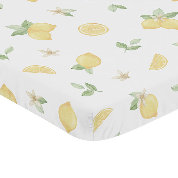 Lemon Collection Mini Crib Sheet alternate view