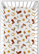 Wild West Cowboy Collection Crib Sheet - Lone Star Print