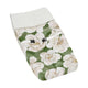 Watercolor Magnolia Sage Green and Ivory Collection Changing Pad Cover