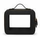 Clear Mahjong Tile Bag with Zipper - Black
