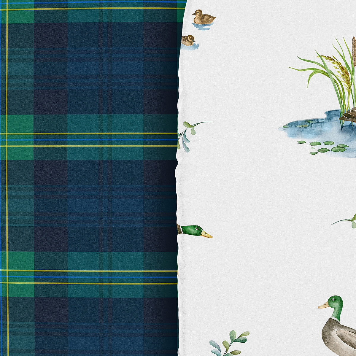 Mallard Duck Collection 2 Pack Baby Bassinet Fitted Sheets