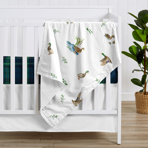 Mallard Duck Collection Baby Blanket alternate view