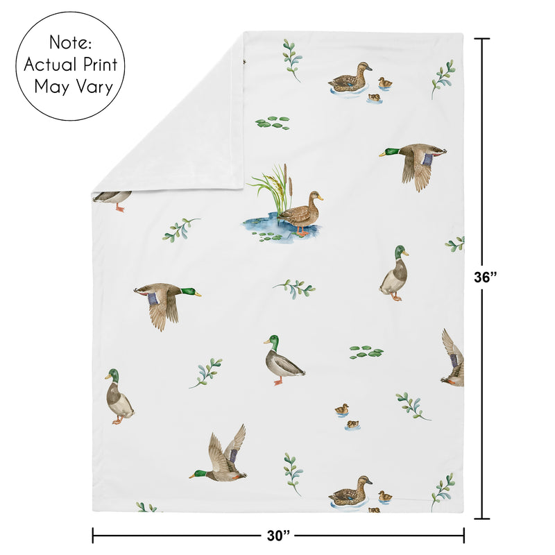 Mallard Duck Collection Baby Blanket