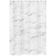 Marble Black and White Collection Shower Curtain