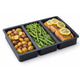 Silicone Divided Meal Prep Bowl and Reheating Serving Tray