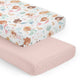 Pink and Blue Mermaids Collection 2 Pack Crib Sheets