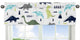 Mod Dinosaur Blue And Green Collection Window Valance