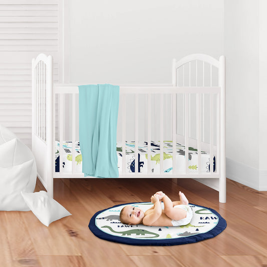 Mod Dinosaur Blue and Green Collection Playmat