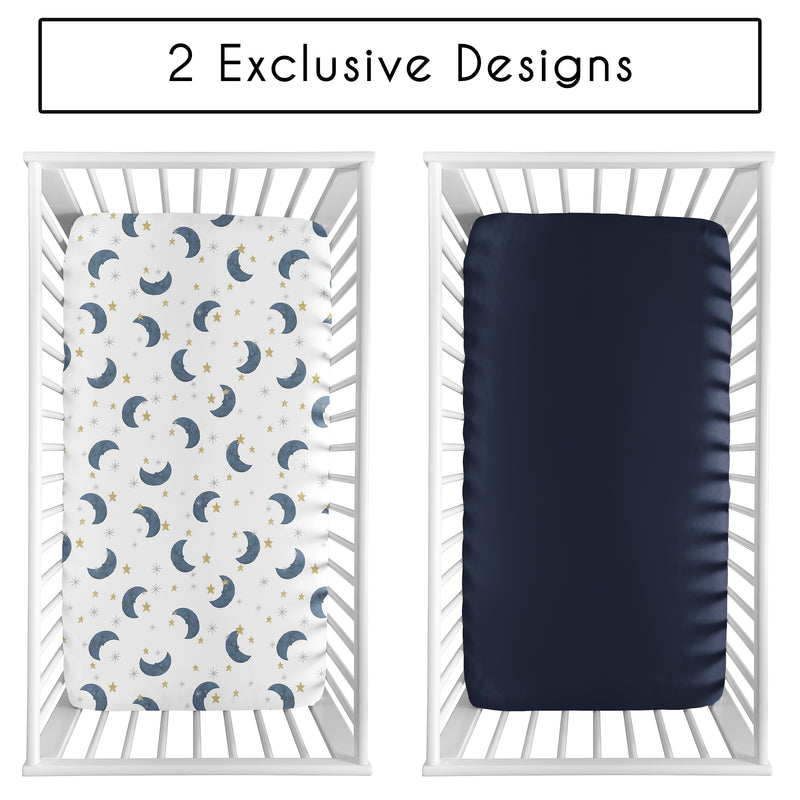Moon Bear Collection 2 Pack Crib Sheets
