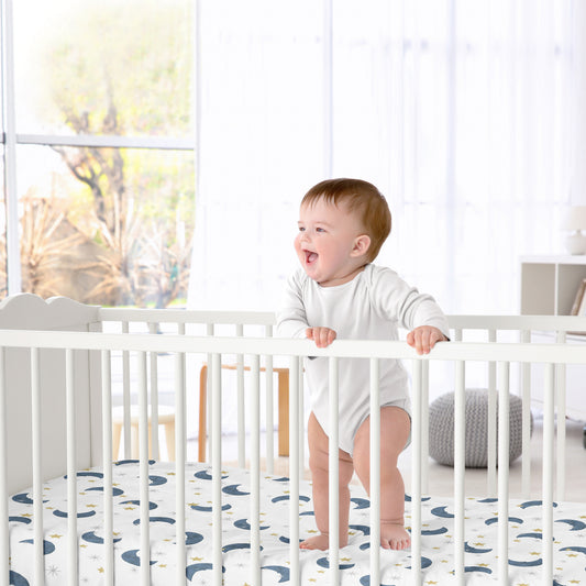 Moon Bear Collection Crib Sheet