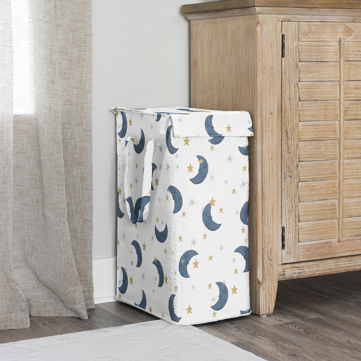 Moon Bear Collection Laundry Hamper with Handles