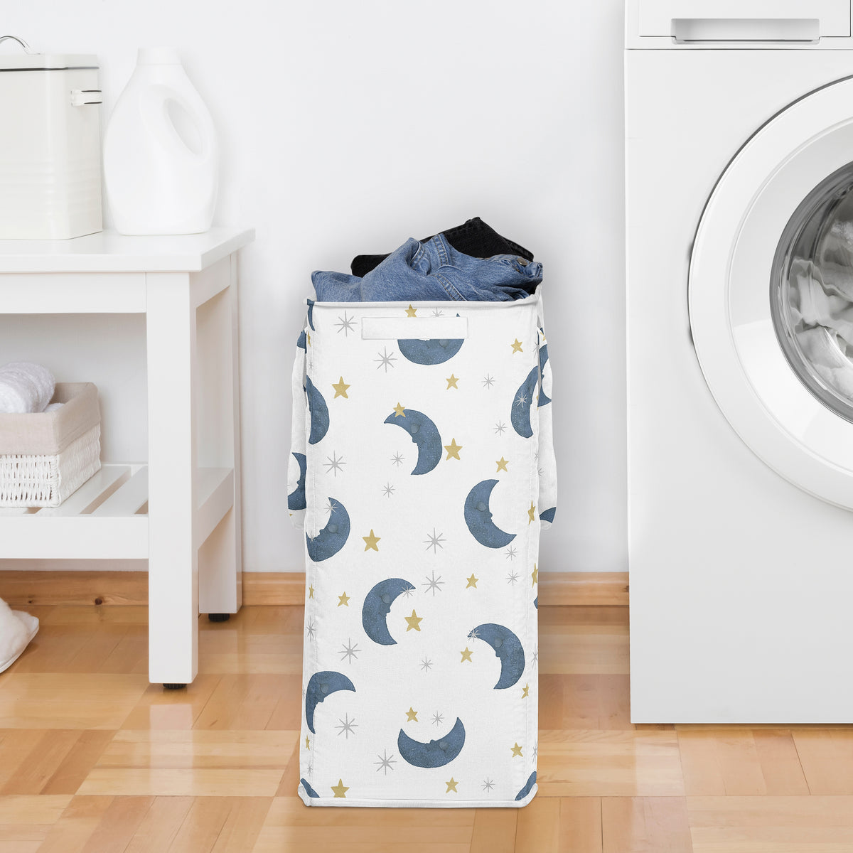 Moon Bear Collection Laundry Hamper with Handles