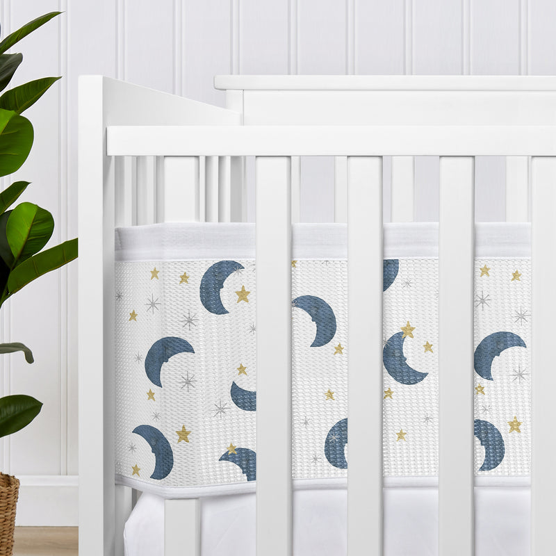 Moon Bear Collection Sweet Jojo Designs + BreathableBaby Breathable Mesh Crib Liner