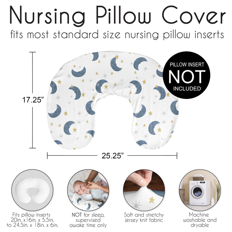 Moon Bear Collection Nursing Breastfeeding Pillow Cover