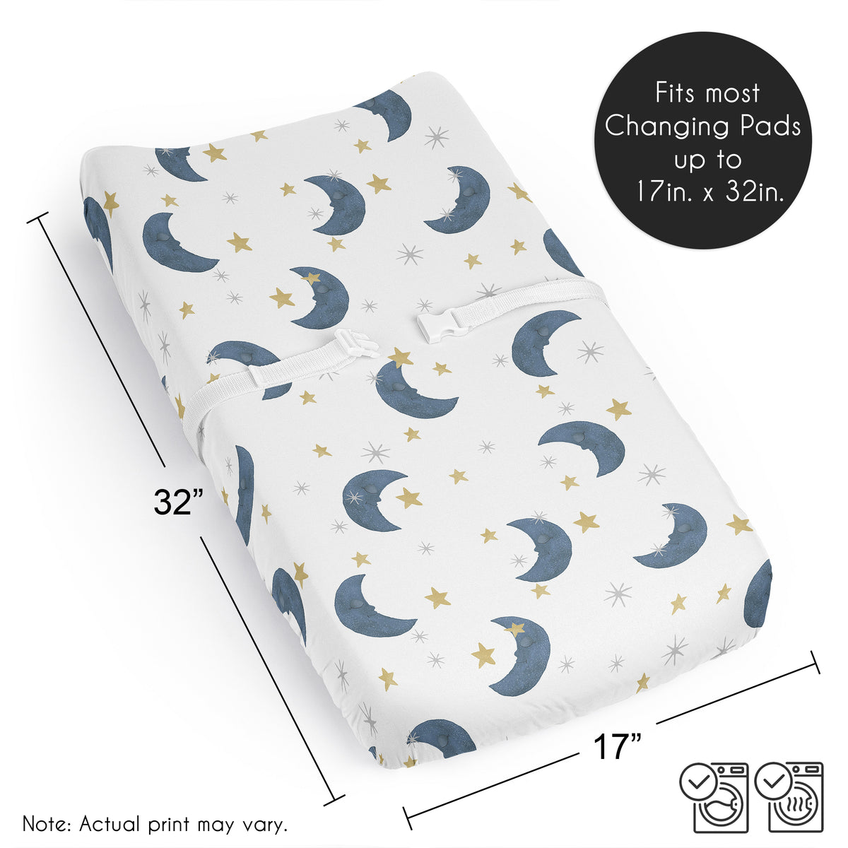 Moon Bear Collection Changing Pad Cover Sheet