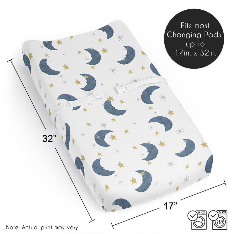 Moon Bear Collection Changing Pad Cover Sheet