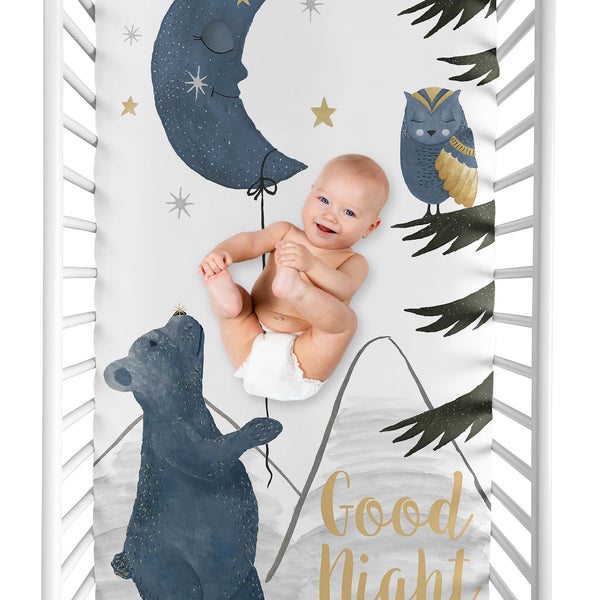 Moon Bear Collection Photo Op Crib Sheet
