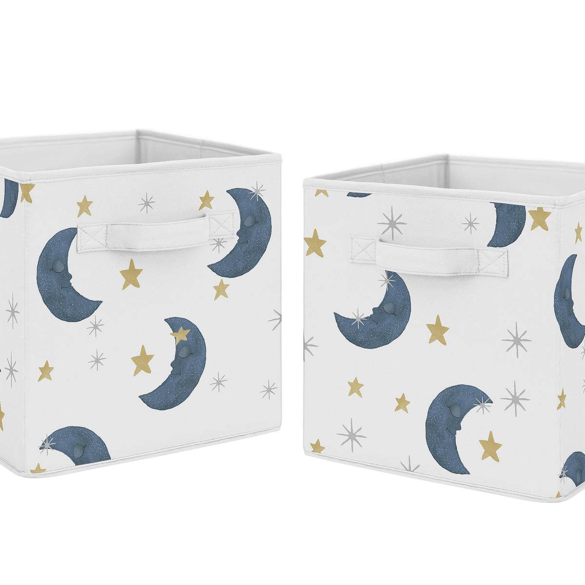 Moon Bear Collection Foldable Fabric Storage Bins