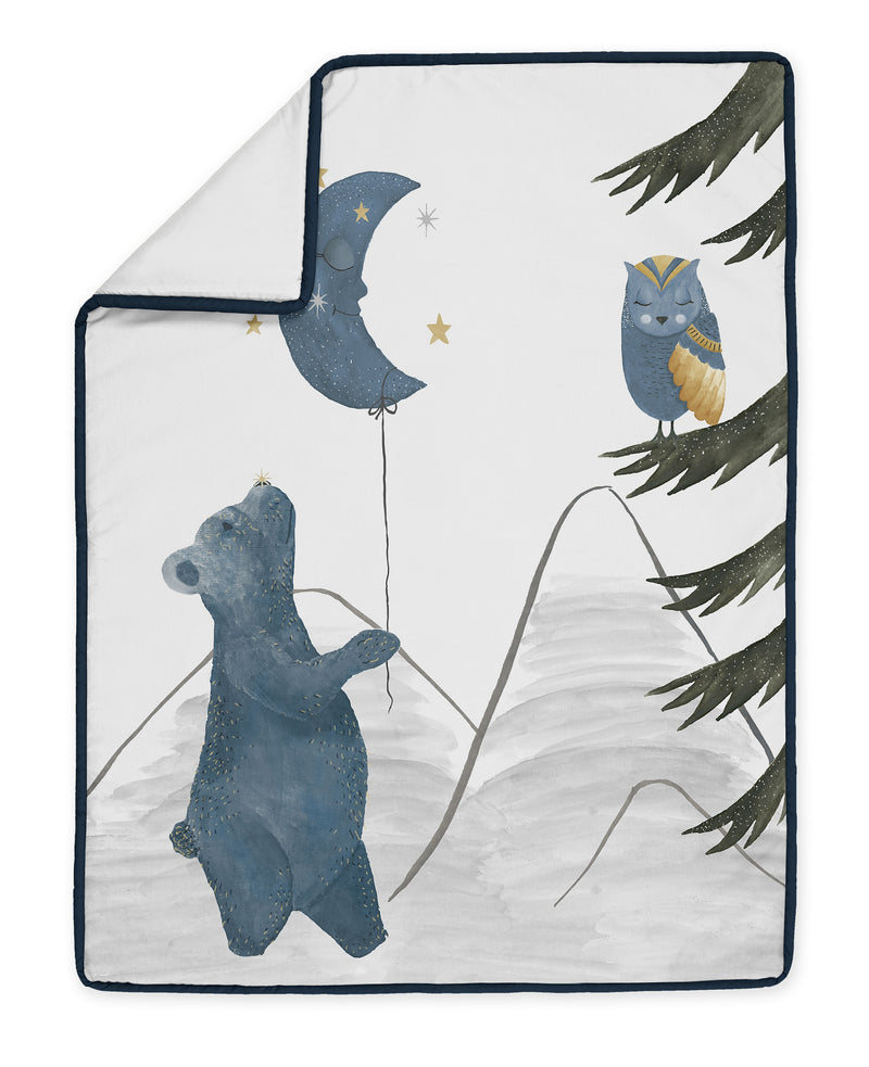 Moon Bear Collection 4 Piece Crib Bedding